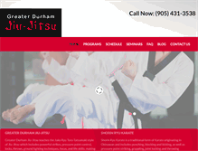 Tablet Screenshot of greaterdurhamjiu-jitsu.com